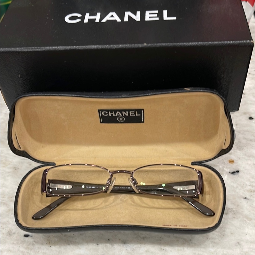 Chanel Brown Eyeglasses